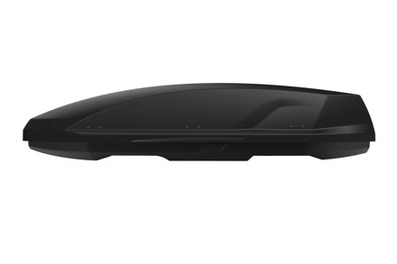 Dachbox Northline Sunny XL Schwarz matt mit hexagonaler Struktur